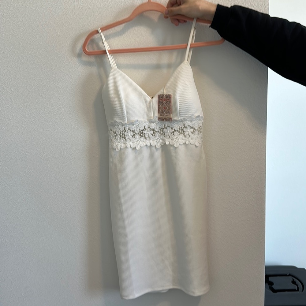Perfect for bridal events - white dress! Brand new, never worn. With tag